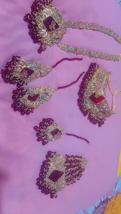 turkish heavy bridal jellewery set