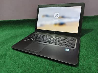 HP ZBook Core i7 6th Gen with 2GB Dedicated Graphics Card 8GB 256GB