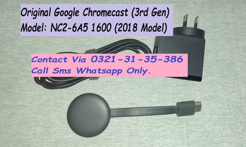 original google chromecast 3rd gen