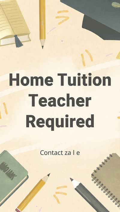 Home Tutor Required for Class 10