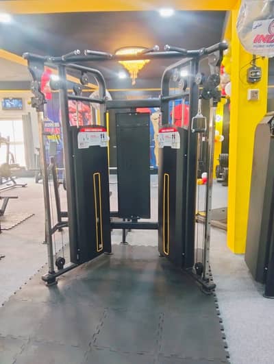 Gym Equipment | Functional Trainer 4 Station | Commercial Gym Setup