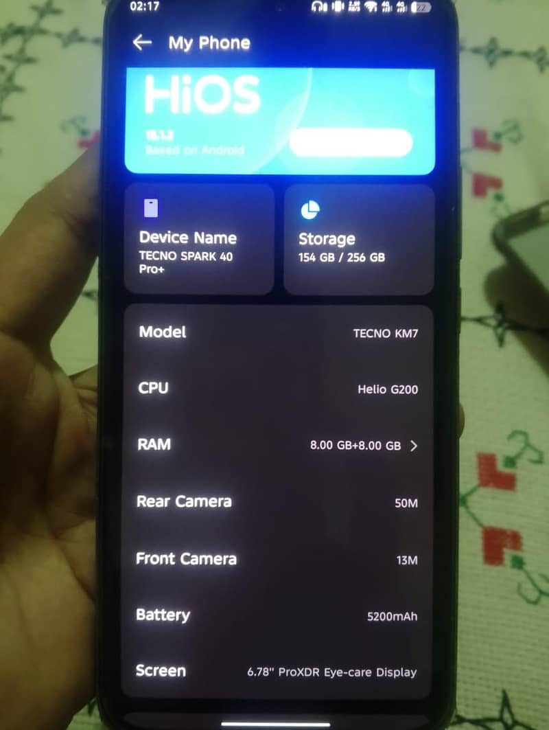 Tecno Spark 40pro + 5