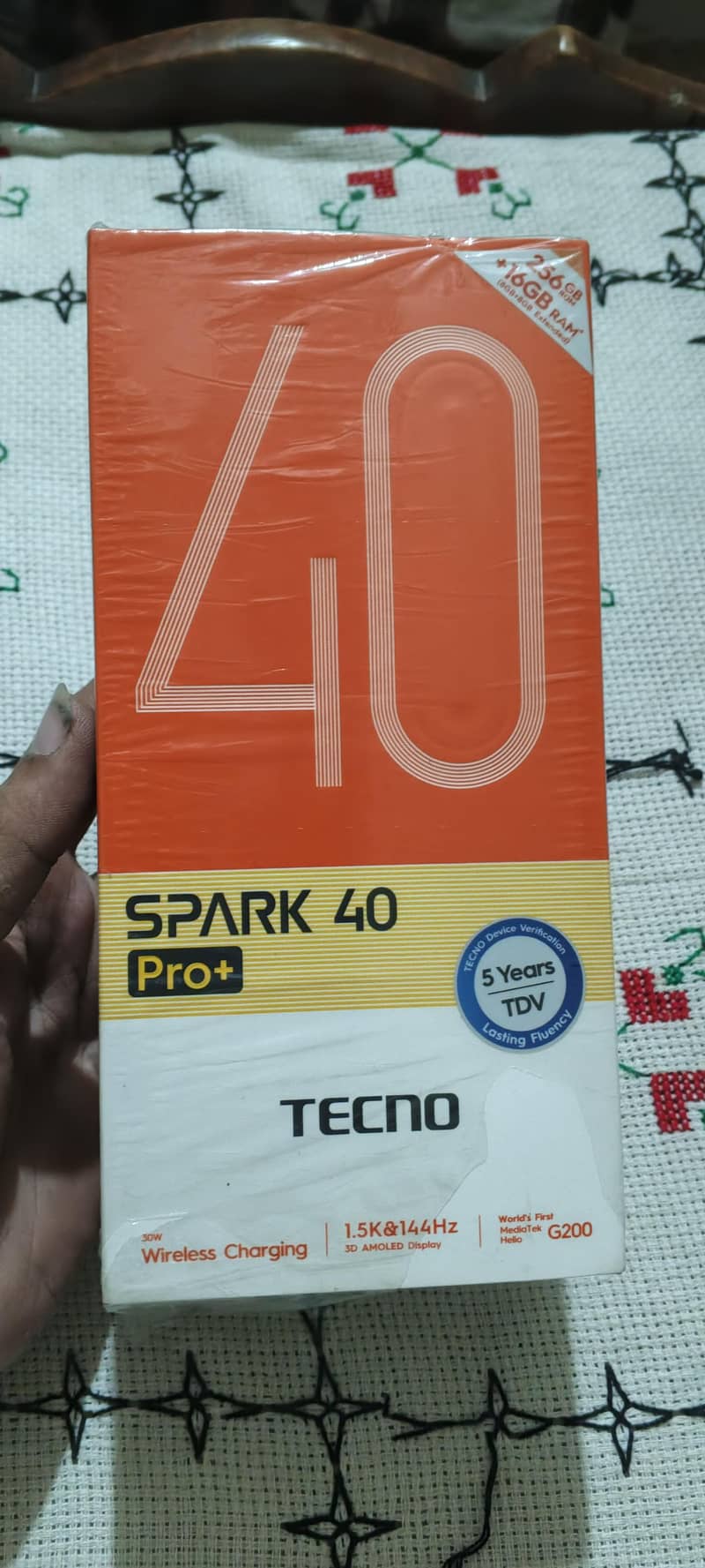 Tecno Spark 40pro + 7