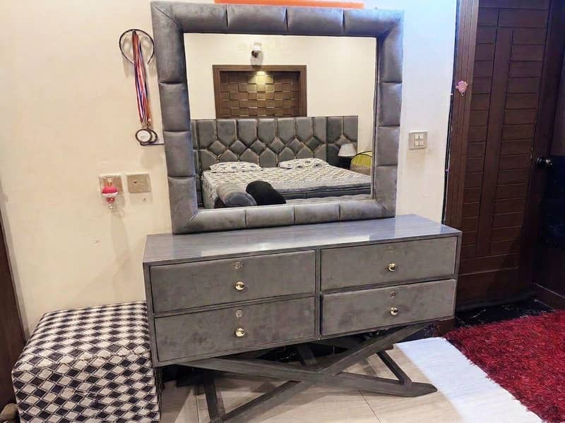 bed dressing with side tables 2