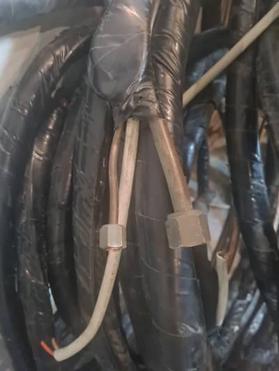 Copper Pipe with indoor to outdoor wire