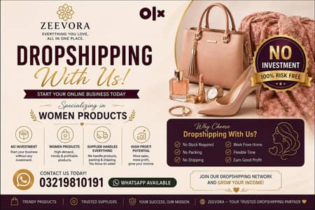 Start Dropshipping With ZEEVORA | No Investment