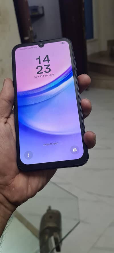 Samsung Mobile A15 8.56gb non pta sim not work 03281010987