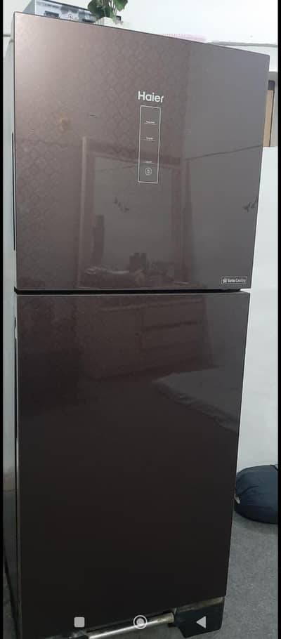 Glass Door and touch pannal fridge