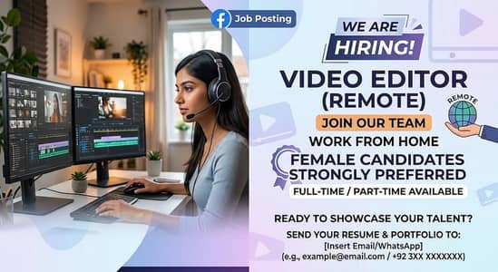 Video Editor Required