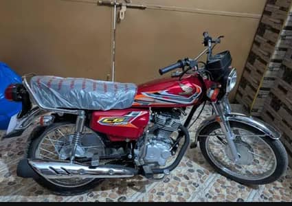 New sticker 125 red colour
