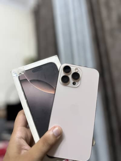 Iphone 16 pro max Non pta Jv