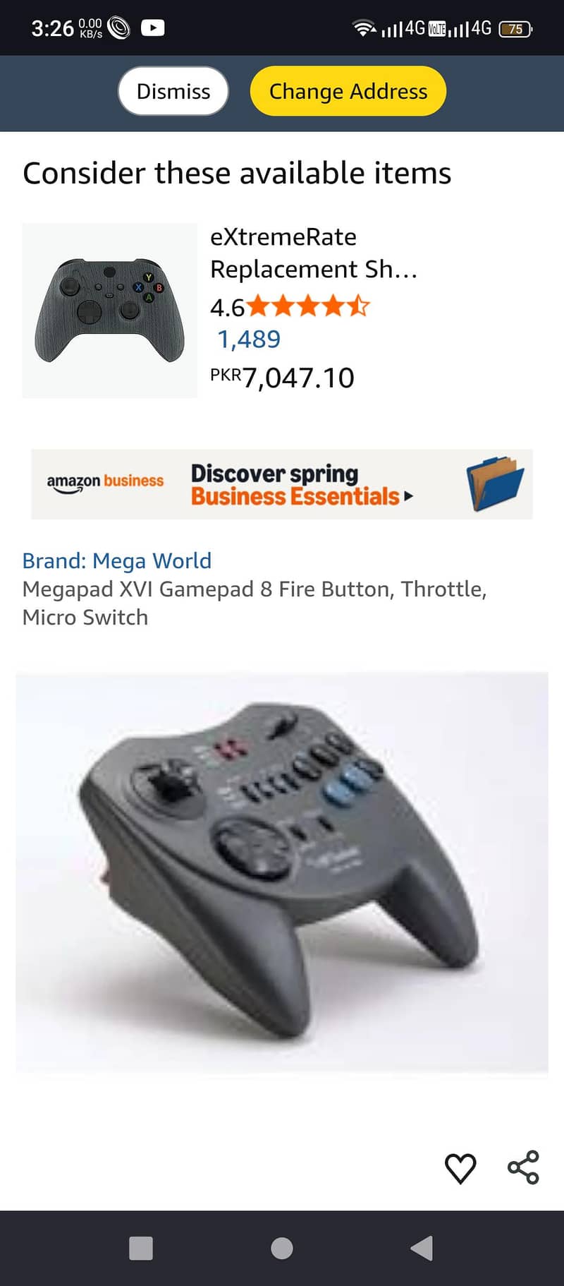 saitek game controller 6