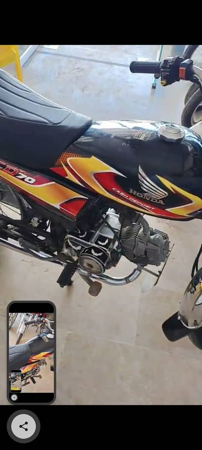Honda CD 70 model 2026 Karachi for sale 1st owner
