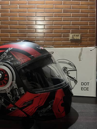 VECTOR HELMET 3 in 1 Flip-up FOR MOTORCYCLE