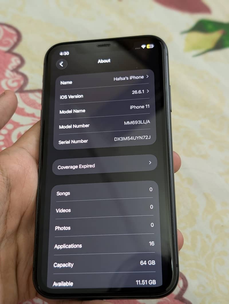 Apple iPhone 11 8