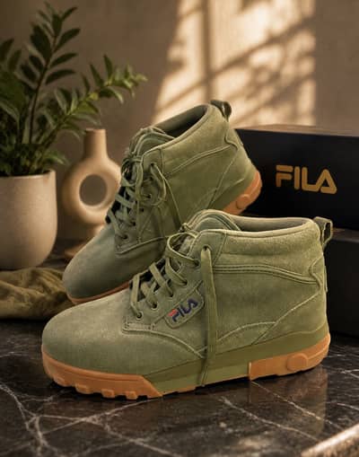 Brand New Original FILA High-Top Boots