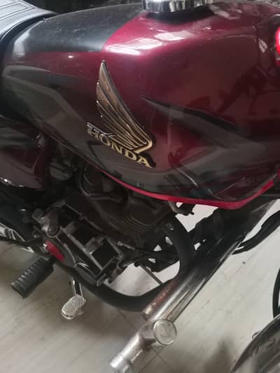Honda cg 125 model 2022/23 urgent for sale ha