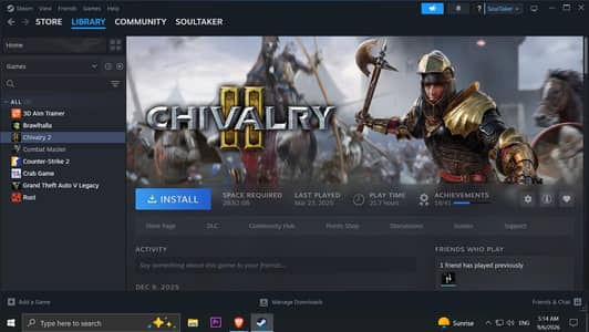Chivalry Two Steam