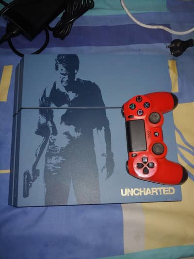 Ps4 Limited Edition with 2 controllers 500gb 10/10