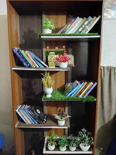 A Beautiful Wooden Bock Rack + 20+ Books | Complete Set