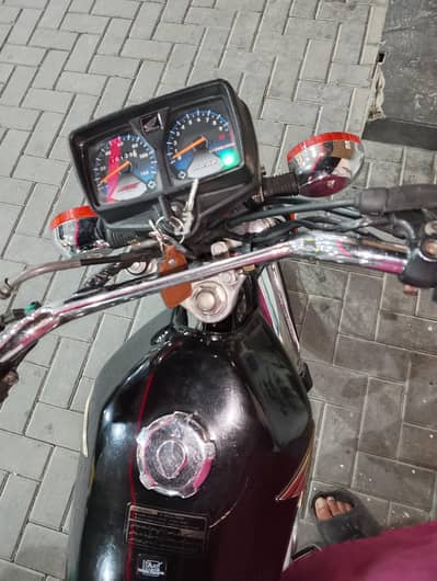 Honda self start silver