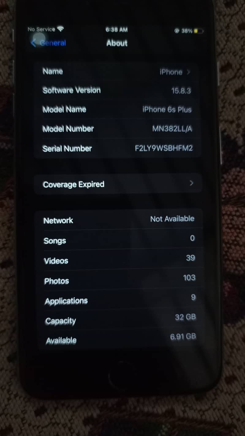 Apple iPhone 6S Plus 7