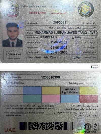 looking for job as a driver in lahore