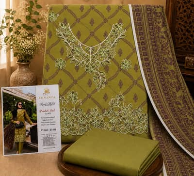 BONANZA LAWN EMBROIDARY 3PC COLLECTION