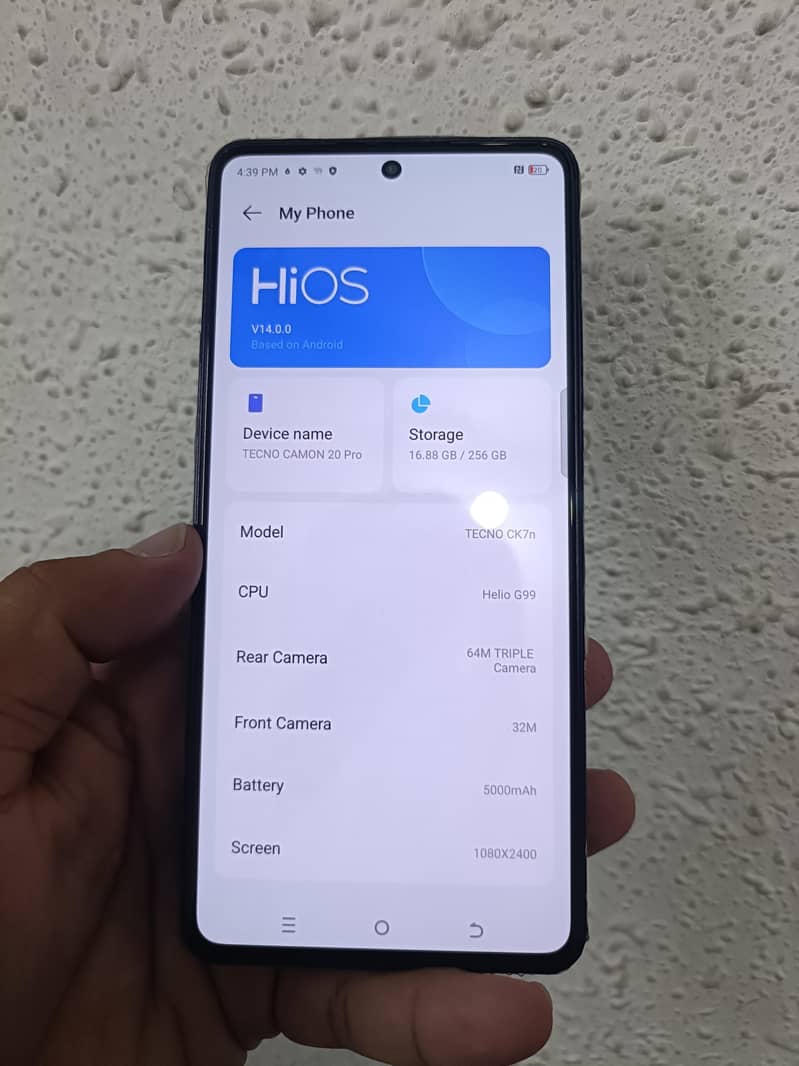 Tecno CAMON 20 Pro 1