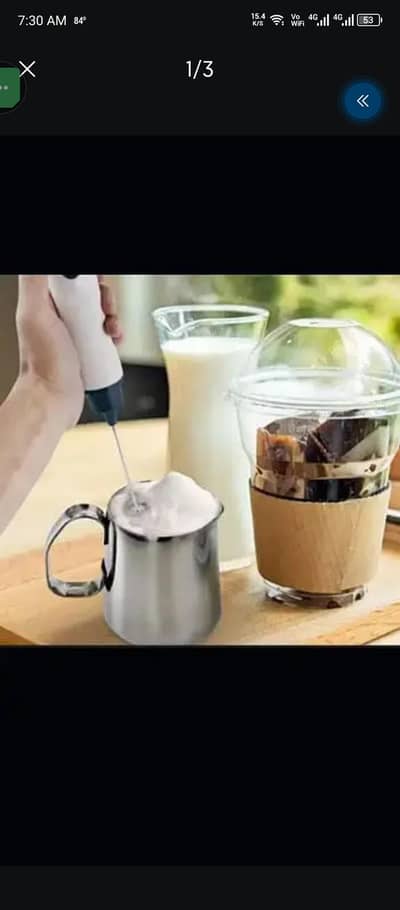 Handheld coffee beater lassi egg mixer and whisker milk frother