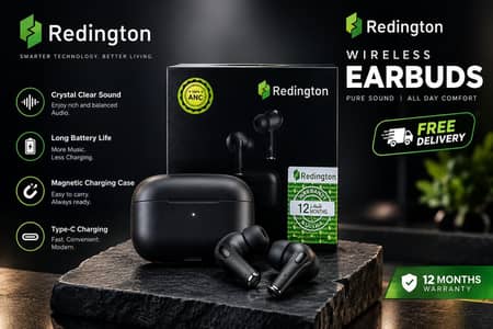Free Home Delivery  |Redington 2nd Gen Wireless Earbuds