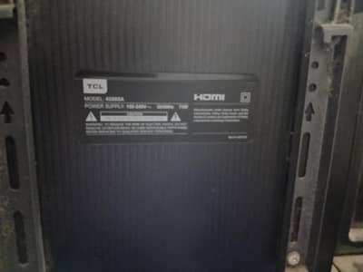tcl smart led model 43S65A