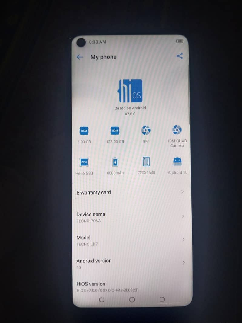 Tecno pova 0