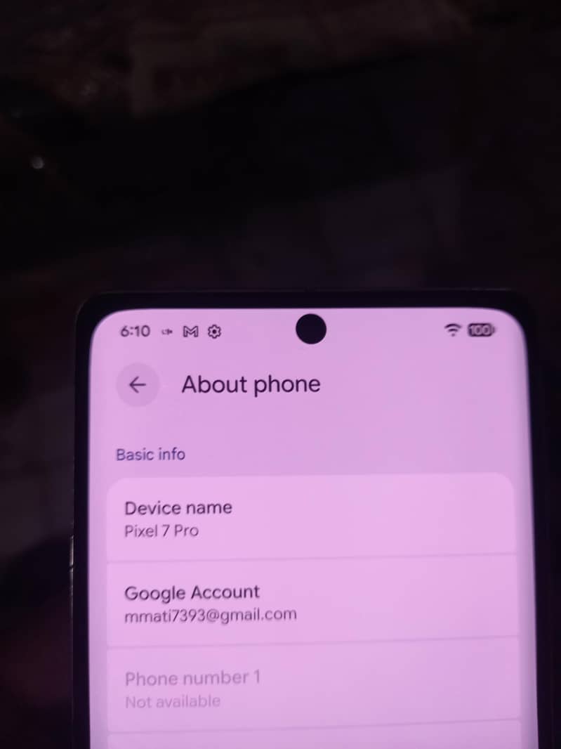 Google Pixel 7 Pro 4