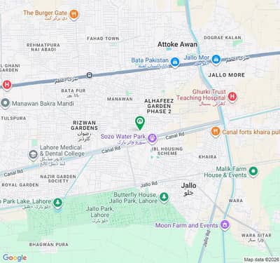 3 Marla Plot For Sale In Sozo Water Scheme