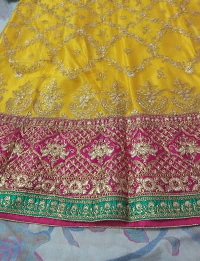 Lehenga Indian Heavily Embroidered Ready To Wear Available For Sale