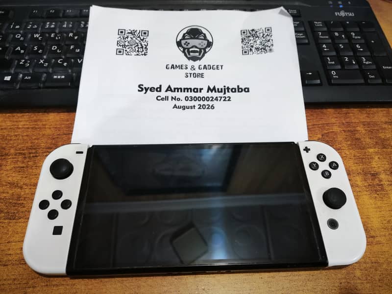 Nintendo Switch OLED - Jailbroken - 128GB - COD 0