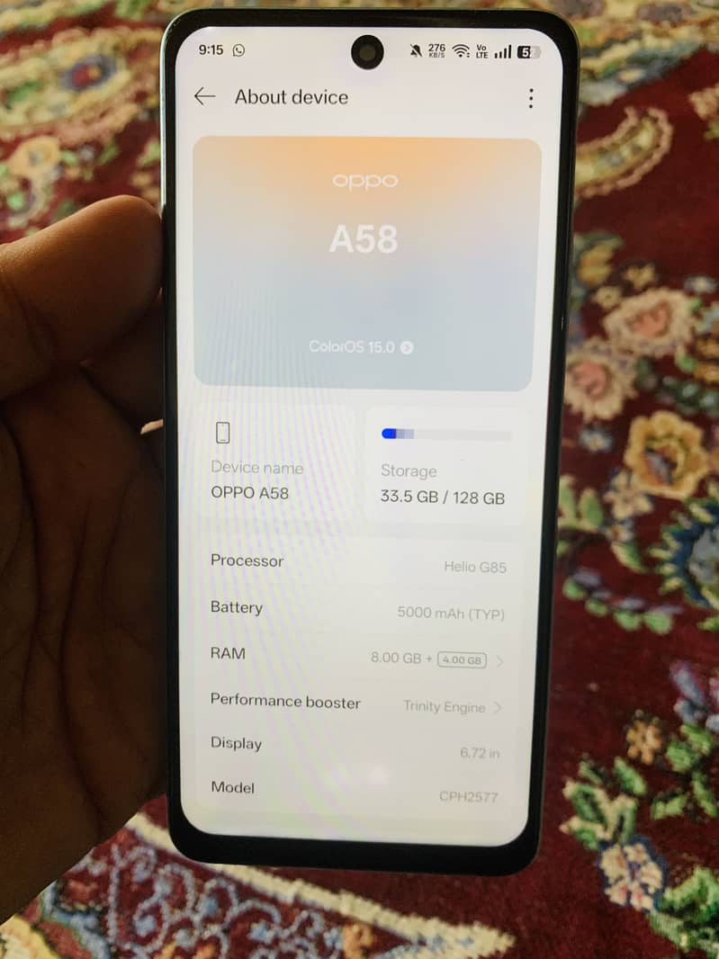 OPPO A58 6