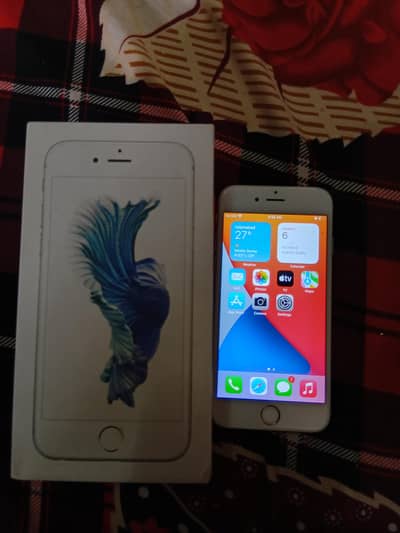 iPhone 6s 64GB PTA Approved Silver - With Box