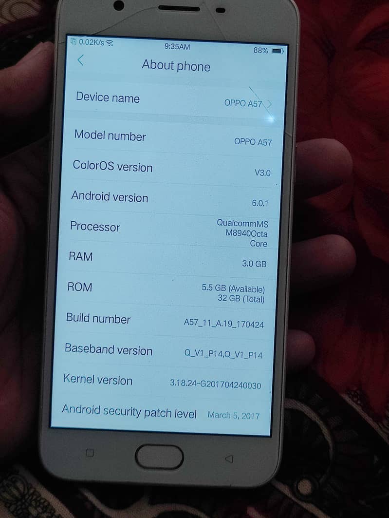 oppo A57 2