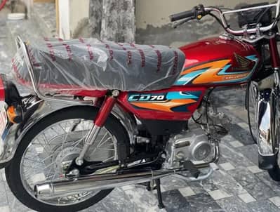 Honda CD70 2027 Zero Meter