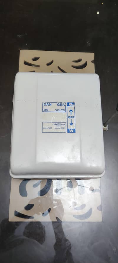 Change Over Switch 60 AMP Volts 500
