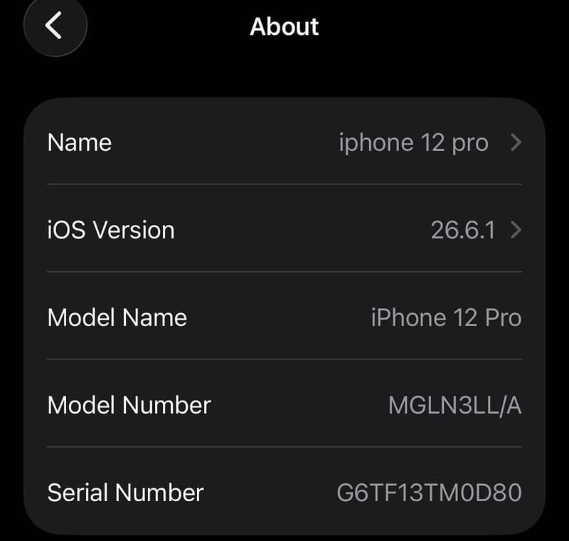 Apple iPhone 12 Pro 11