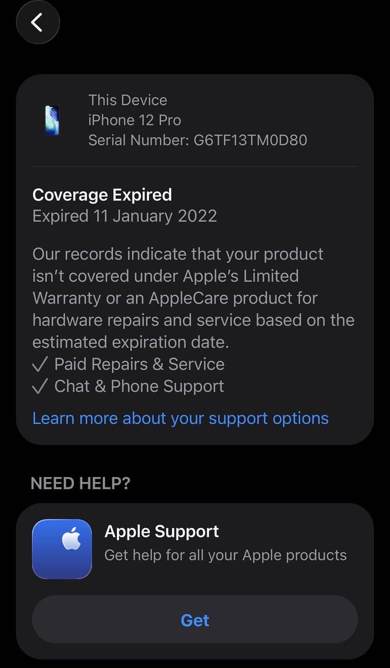 Apple iPhone 12 Pro 12