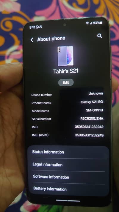 Samsung Mobile S21 5g read add plz