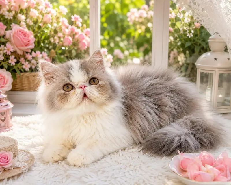 persian kitten /cute kitten | triple coated/ punch face_cute cat — photo 3