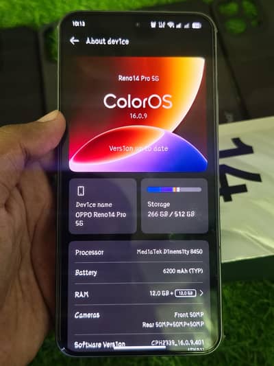 OPPO Reno 14 Pro - Complete Box - 10/10 - Urgent Sale