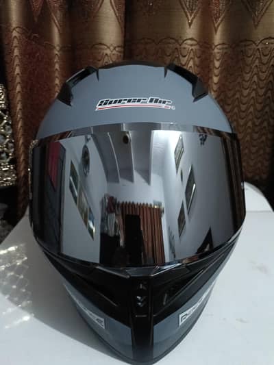 Super Air SP-918 PRO Modular Helmet silver visor (Brand New/Box Opned)