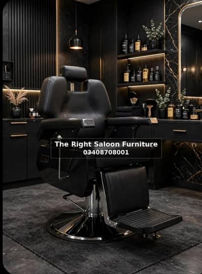 salon chairs pedicure facial beds shampoo units