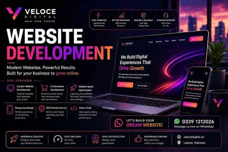 Professional Website Development | Business Websites | Veloce Digital